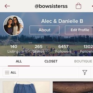 Please follow me to my other account @bowsisterss